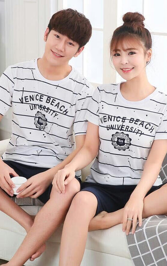 Home Wear Lovers Pajama Sets