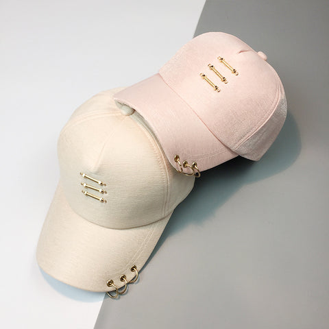 Baseball Caps with Rings for Couples