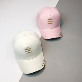 Baseball Caps with Rings for Couples