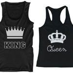Matching King and Queen Tank Tops