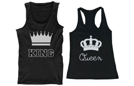 Matching King and Queen Tank Tops