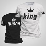 King Queen Lovers T Shirt