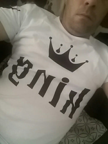 King Queen Lovers T Shirt