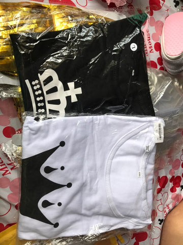 King Queen Lovers T Shirt