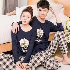 Lovers Long Sleeve Pajama Set