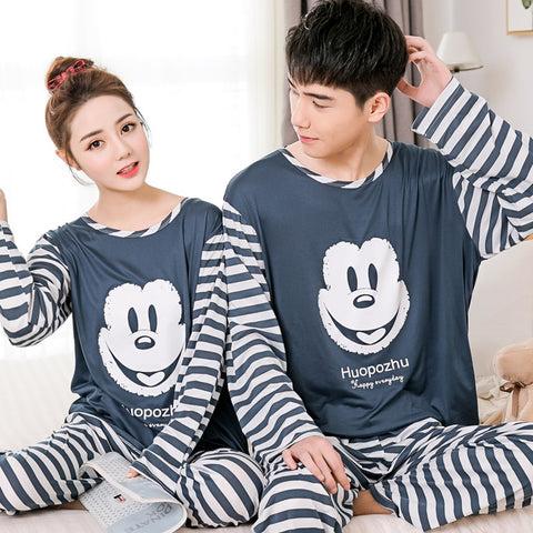 Lovers Long Sleeve Pajama Set