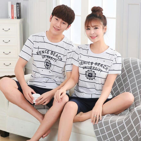 Home Wear Lovers Pajama Sets