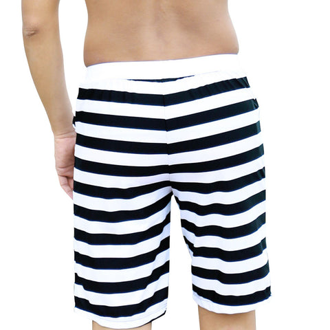 Stripes Couple Bikini Set and Beach Short