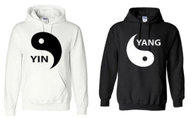 Yin Yang Couple Hoodies