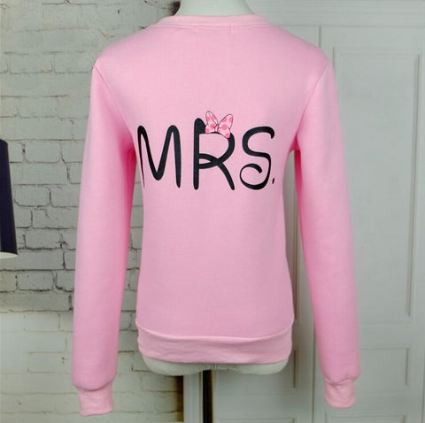 Mr. and Mrs. Couple Sweatshirt