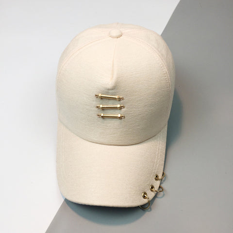 Baseball Caps with Rings for Couples