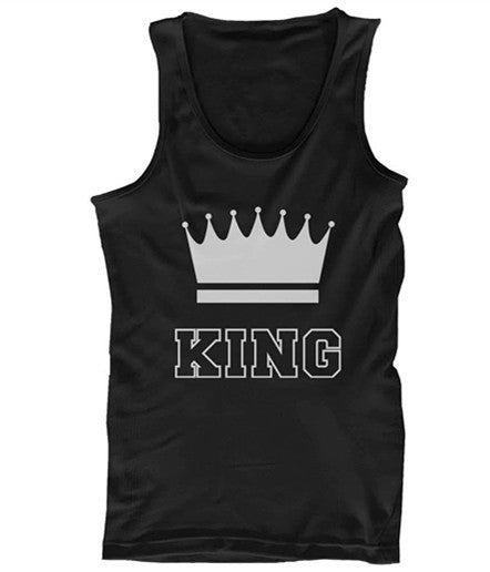 Matching King and Queen Tank Tops