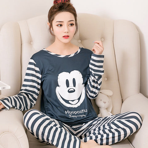 Lovers Long Sleeve Pajama Set