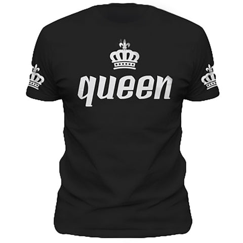 King Queen Lovers T Shirt